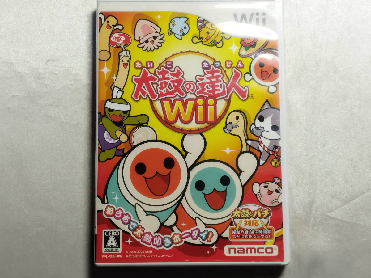 【中古品/欠品有り】 Wiiソフト 太鼓の達人Wii ソフト単品 _画像1