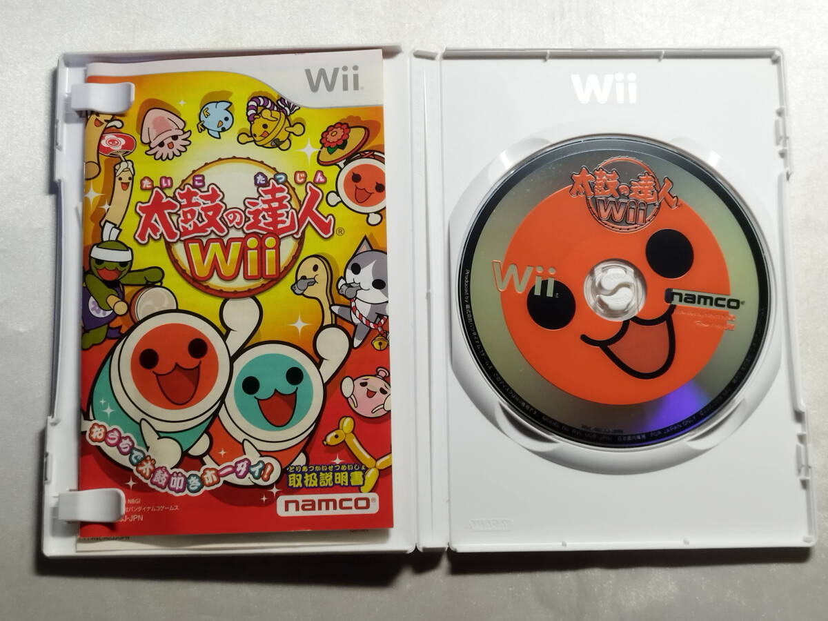 【中古品/欠品有り】 Wiiソフト 太鼓の達人Wii ソフト単品 _画像3