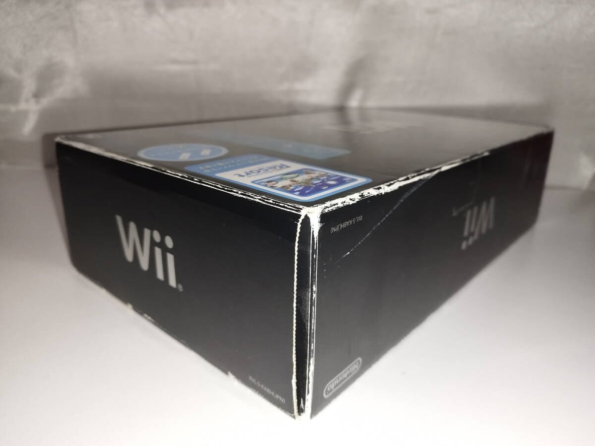 【中古品】 Wiiハード Wii本体 Wiiスポーツリゾート同梱版(クロ)_画像3