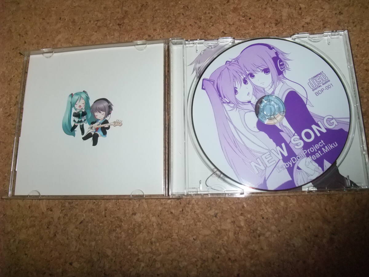 [CD] NEW SONG Baby Doll Project ボカロ 初音ミク_画像2