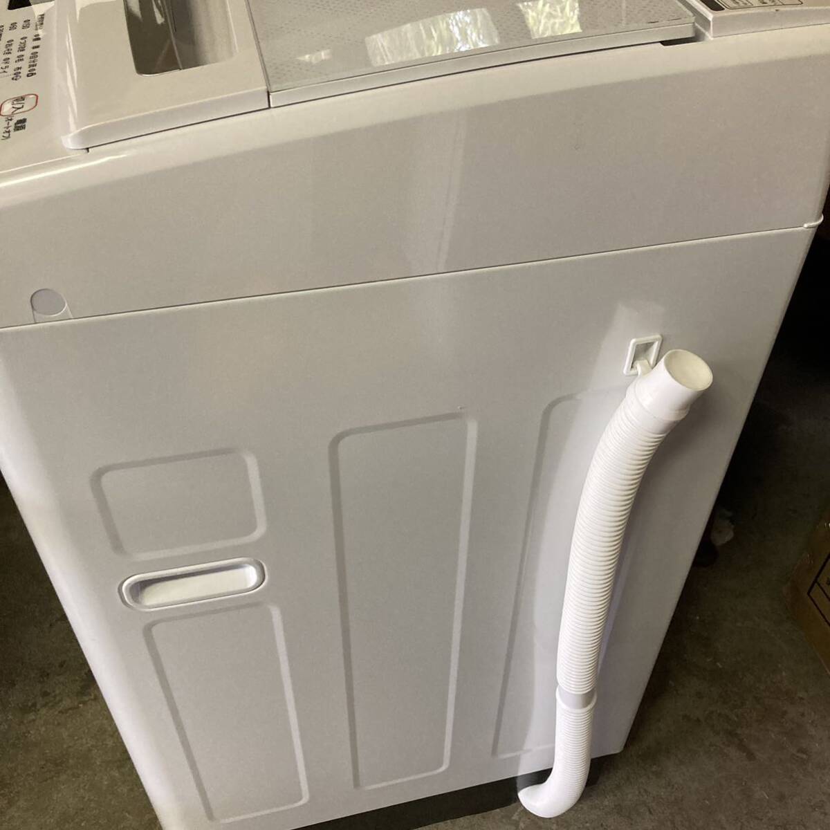 B792 2023年製　ハイセンス　Hisense 全自動電気洗濯機　容量8.0kg HW-DG80BK1 家電製品　引き取り歓迎　広島県　Hisense _画像8