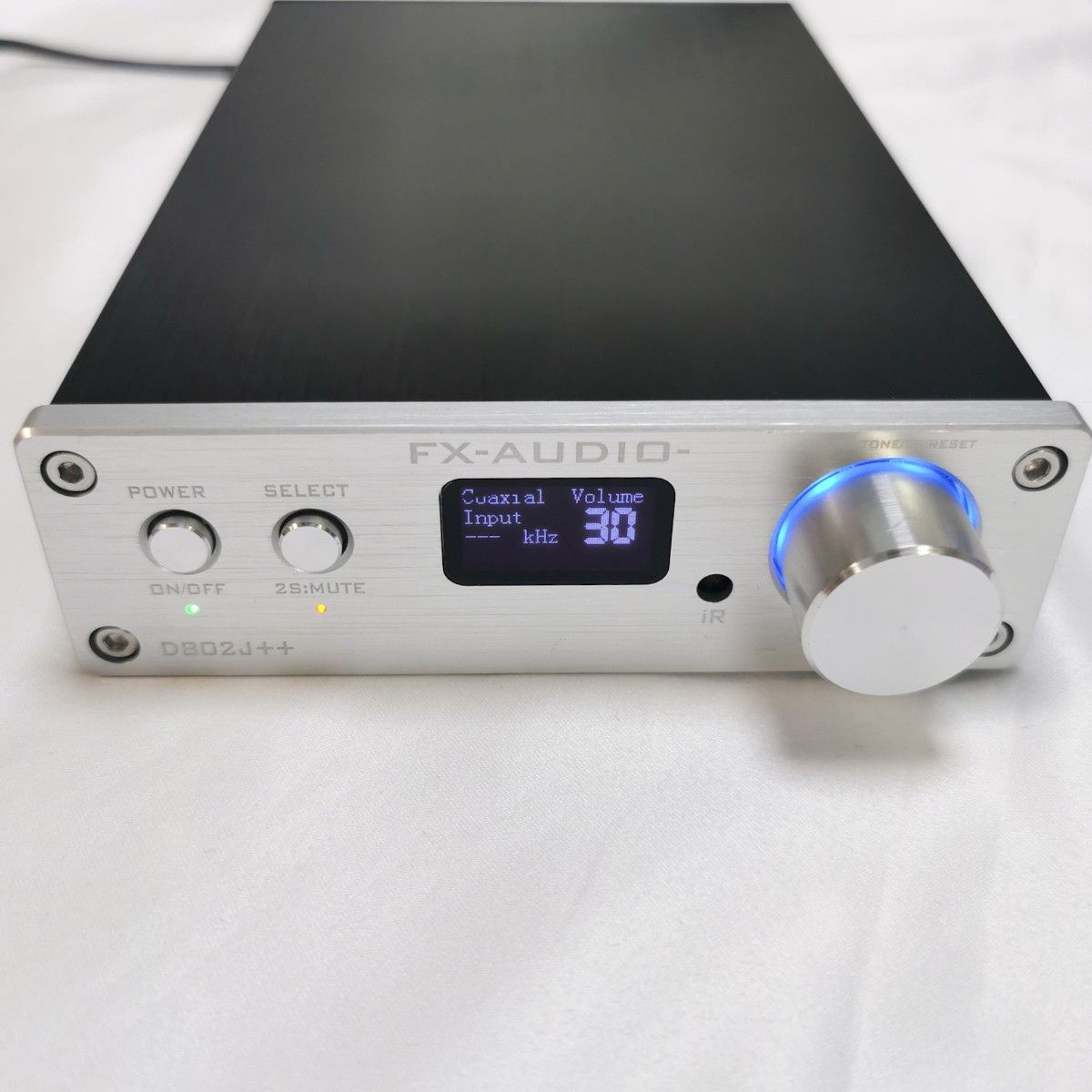 FX-AUDIO- D802J++ フルデジタルアンプ 別売ACアダプター付き FX-AUDIO- D802J++ フルデジタルアンプ 別売ACアダプター付き
