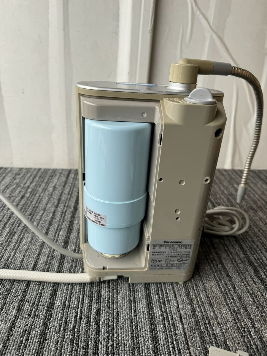 Panasonic Panasonic TK-7208 water ionizer water filter Junk 