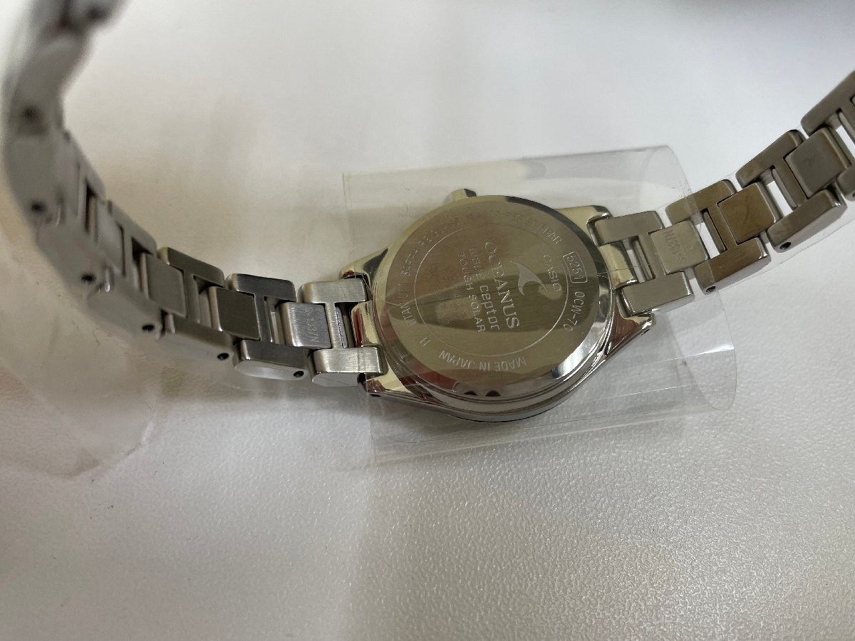 【T99892】CASIO カシオ OCEANUS オシアナアス 電波ソーラー レディース 時計 OCW-70PJ-7AJF 美品_画像6