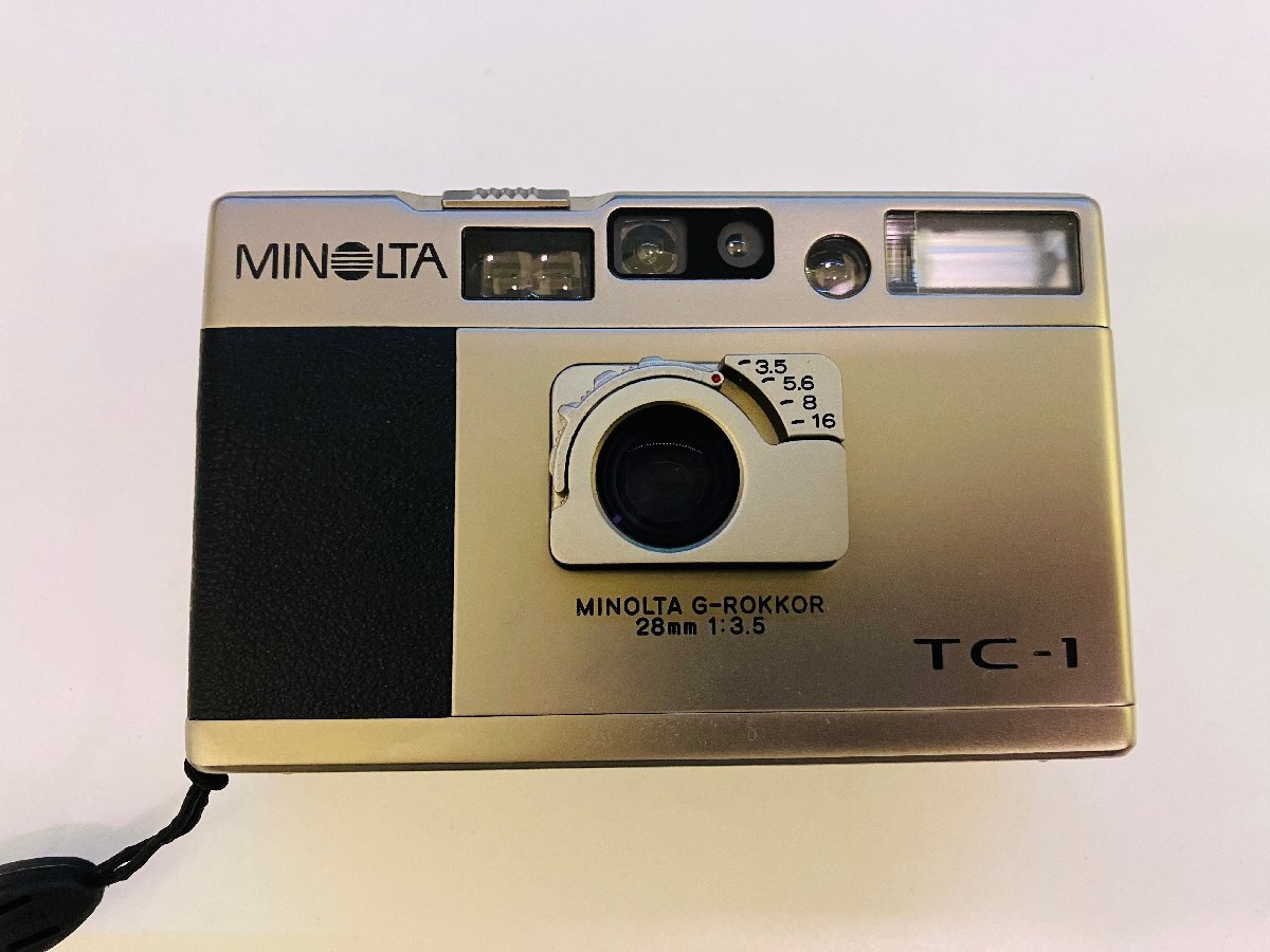 【D10290】Minolta　ミノルタ TC-1　 フィルムカメラ 通電確認済み　美品　現状品_画像1