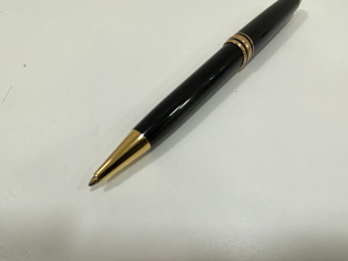 【B94323】中古【MONTBLANC】 モンブラン ボールペン シャープペン 万年筆 K14 585 刻印 マイスターシュテュック ペンケース 筆記未確認_画像8
