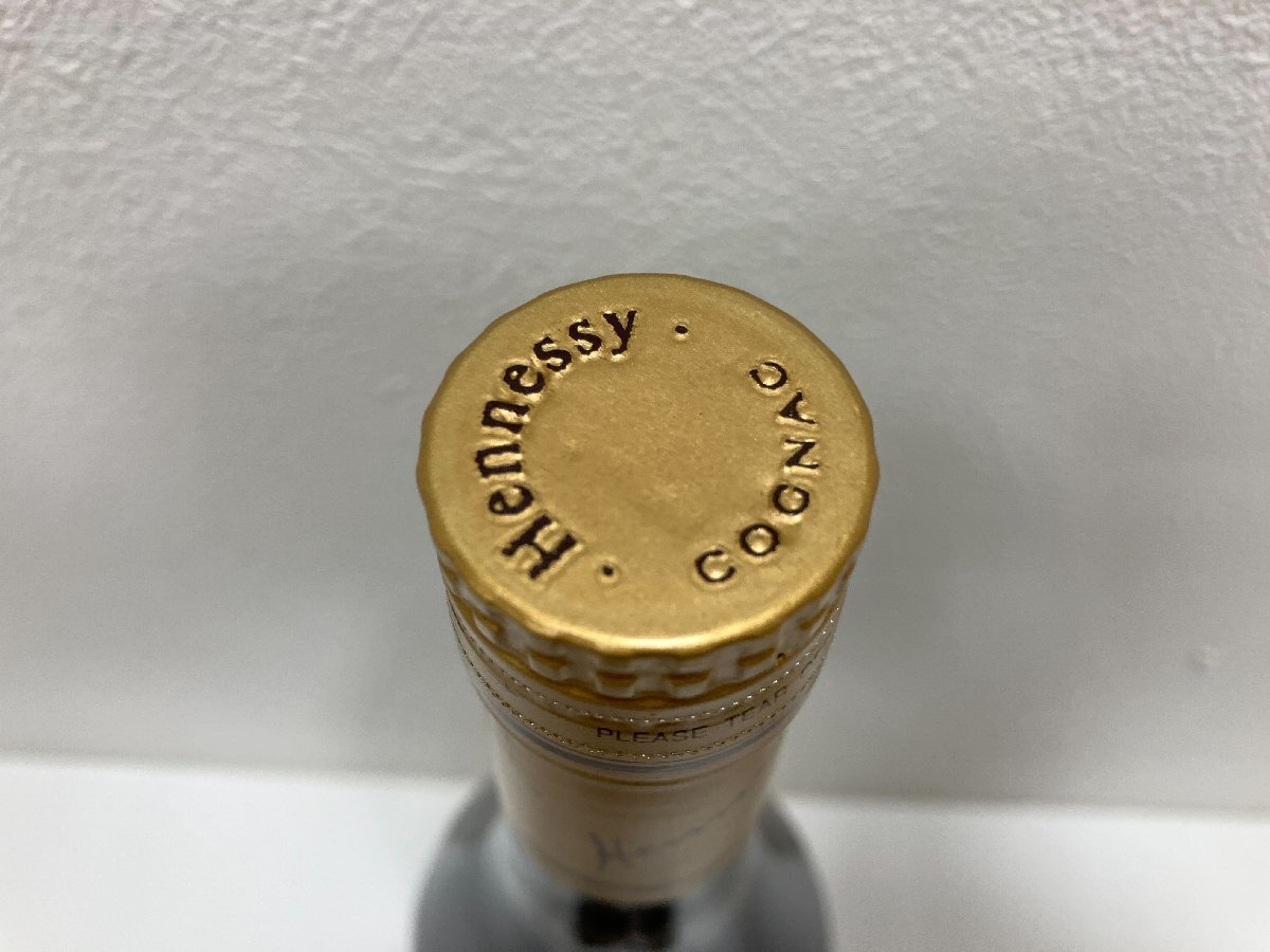 【M21432】※同梱不可※古酒未開栓　 ブランデー　コニャック　Hennessy　ヘネシーVSOP　スリムボトル　クリアボトル　700ml　40度_画像4