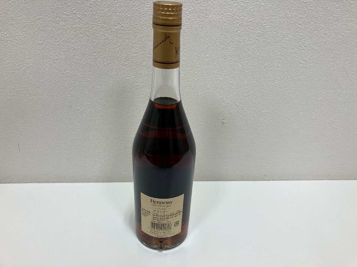 【M21432】※同梱不可※古酒未開栓　 ブランデー　コニャック　Hennessy　ヘネシーVSOP　スリムボトル　クリアボトル　700ml　40度_画像7