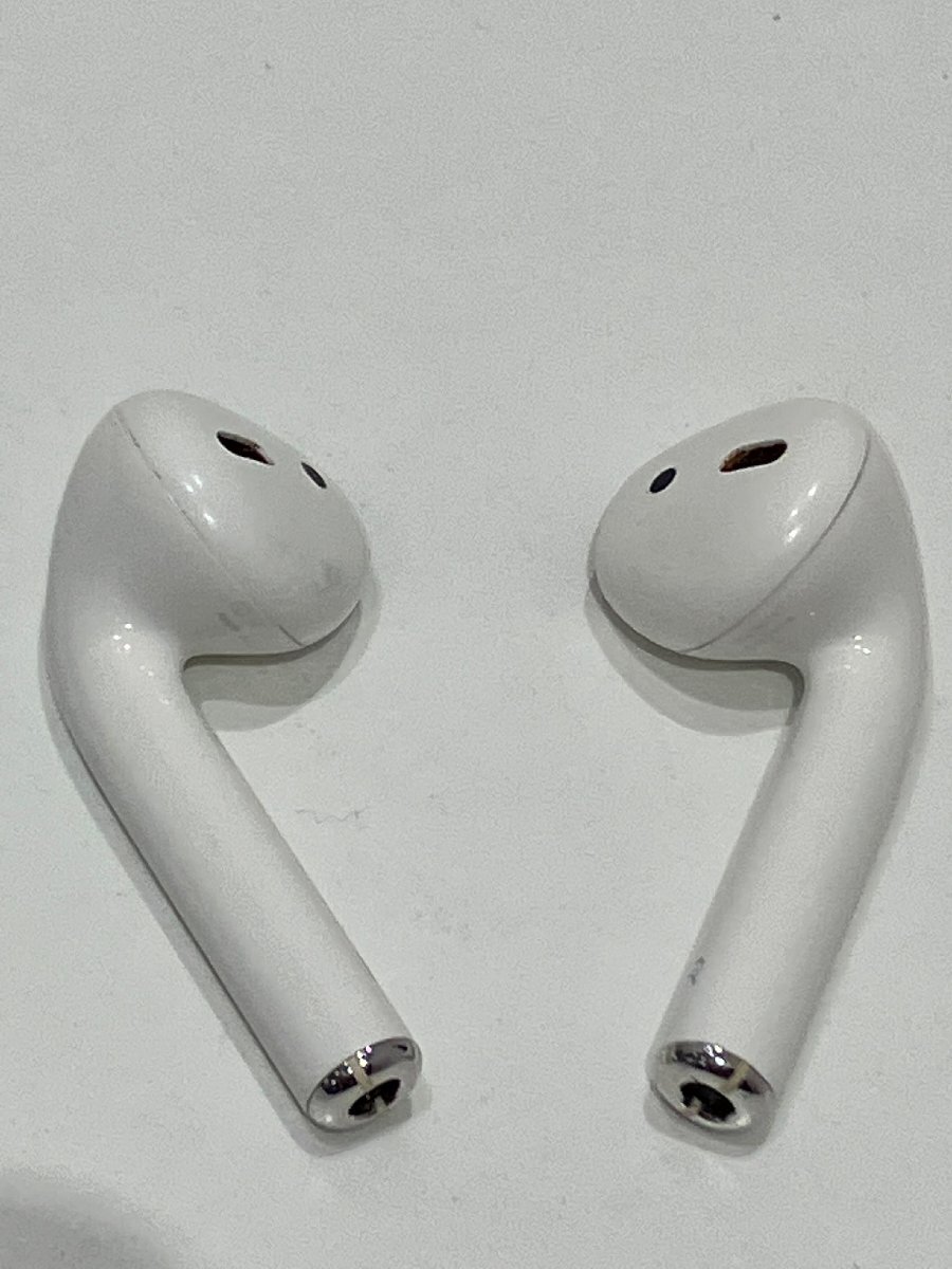 【O73076】Apple アップル AirPods A1602 第1世代 ワイヤレスイヤホン Bluetooth ジャンク品の画像4