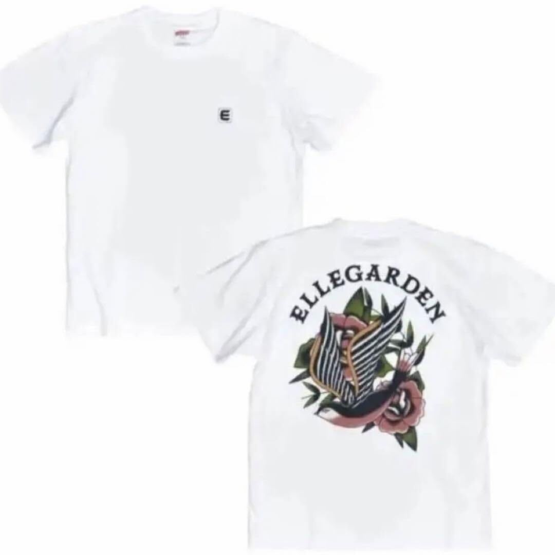 Lサイズ ELLEGARDEN swallow Tシャツ MONOEYES HIATUS 細美武士 virgo ブラフマン The Birthday ルードギャラリー チバユウスケ Gibson_画像4