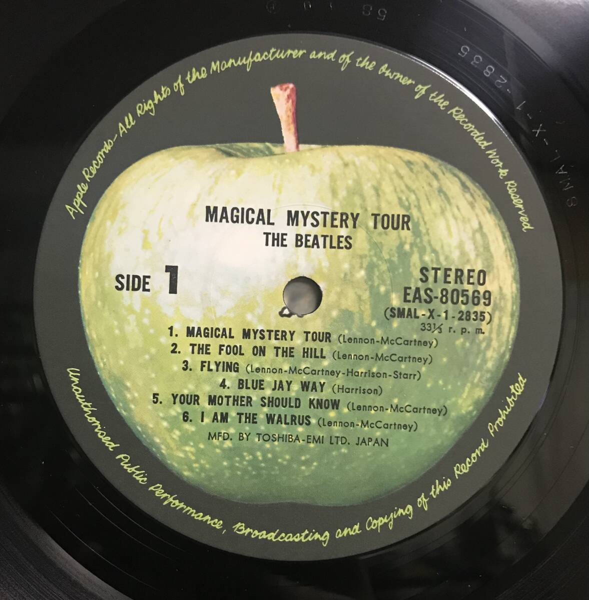 ザ・ビートルズ/ マジカル・ミステリー・ツアー LP 帯 ブックレット The Beatles Magical Mystery Tour の画像4