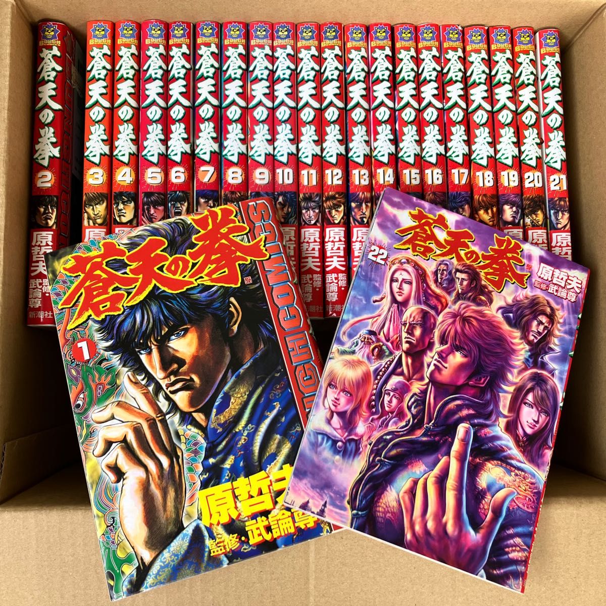 蒼天の拳　1〜22 全巻セット（ＢＵＮＣＨ　ＣＯＭＩＣＳ） 原　哲夫　著