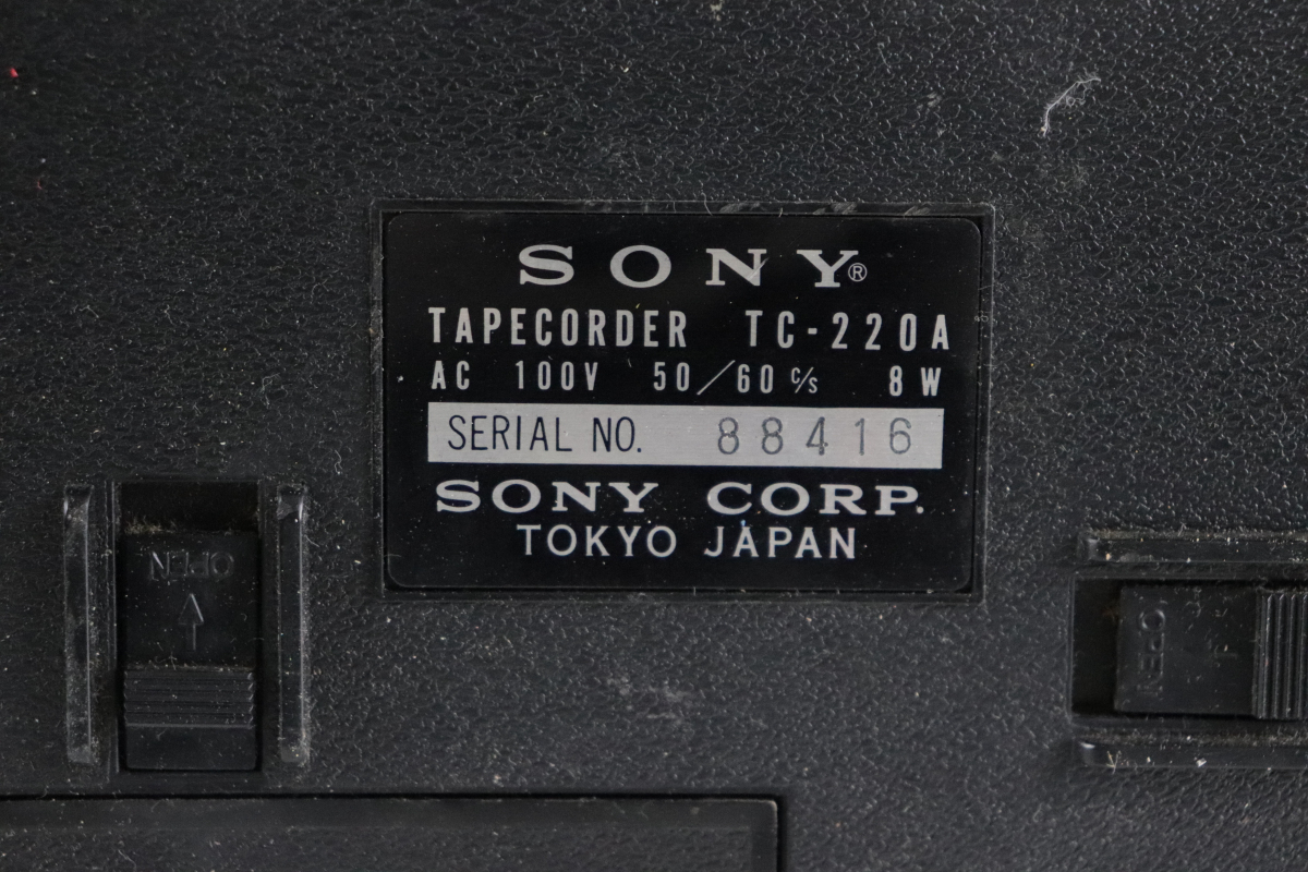 ★SONY TC-220A ソニー オープンリール オープンリールテープ テープレコーダー 003JINJO65_画像5