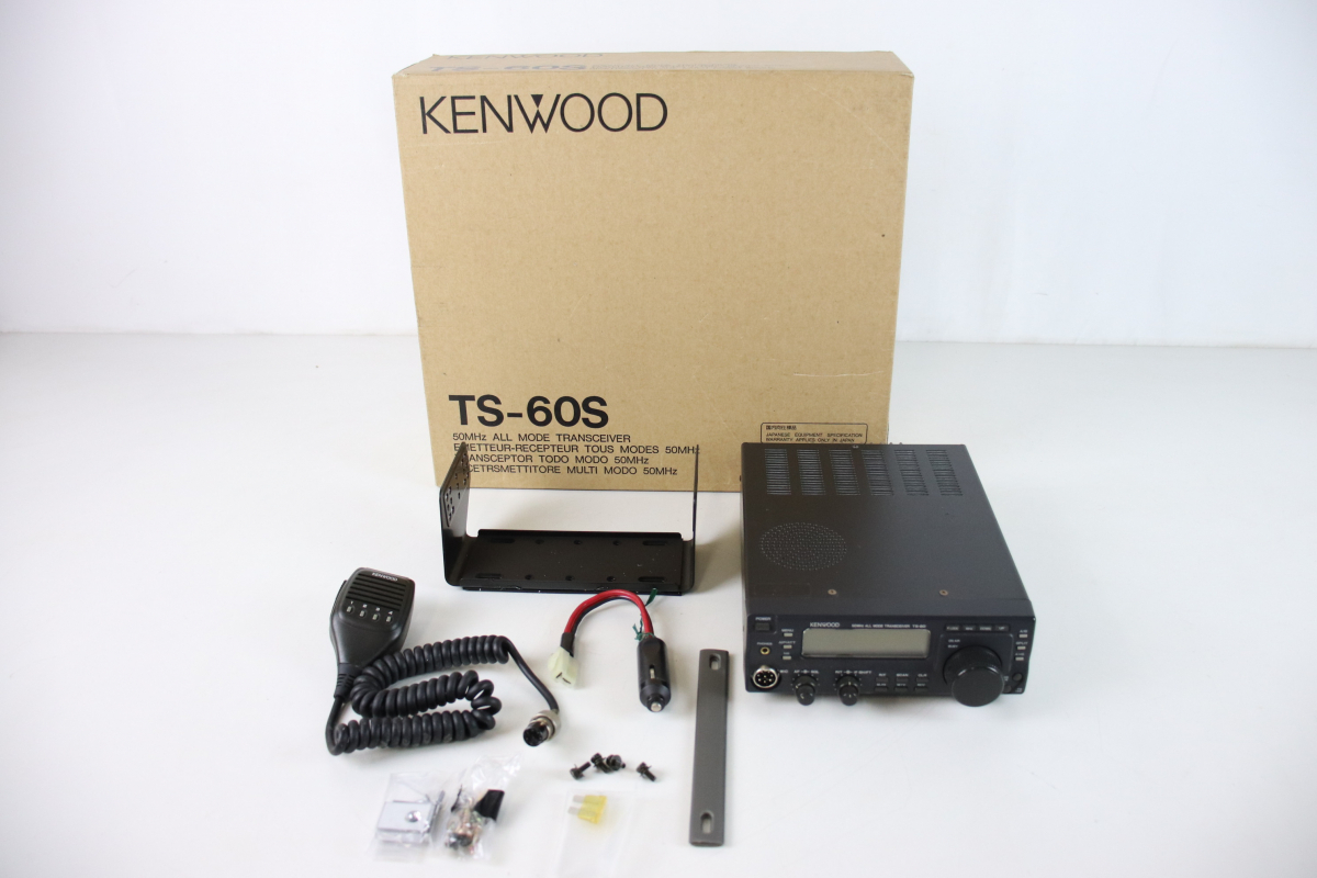★【動作OK】KENWOOD TS-60S 50MHz ALL MODE TRANSCEIVER オールモード トランシーバー 無線機 通信 工具 022JJIJH84の画像1