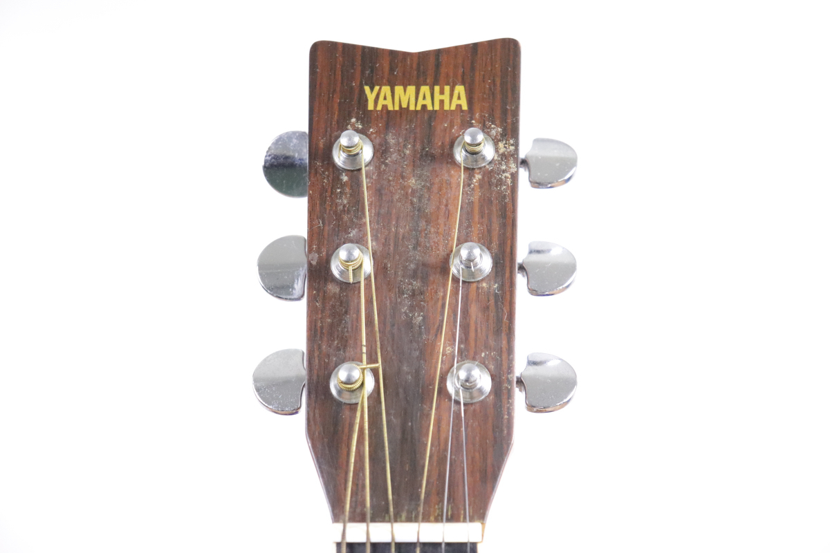 ★YAMAHA FG-200D ヤマハ アコースティックギター アコギ ギター 弦楽器 楽器 ケース付き 003JJIJO03_画像4