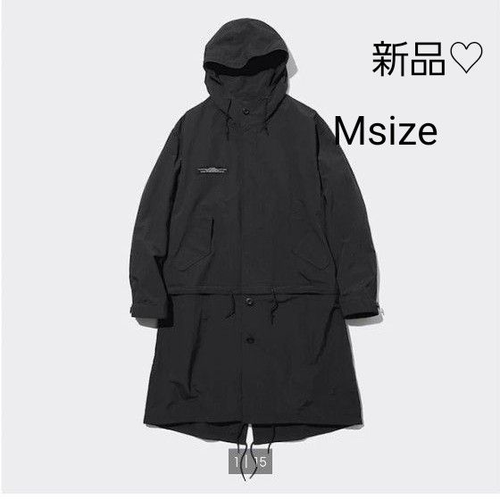 新品】即完売品 GU×UNDERCOVER 2WAYオーバーサイズモッズコート 新品】即完売品 GU×UNDERCOVER 2WAYオーバーサイズモッズコート