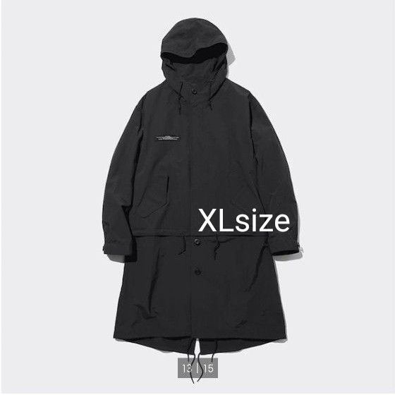 新品】即完売品 GU×UNDERCOVER 2WAYオーバーサイズモッズコート 新品】即完売品 GU×UNDERCOVER 2WAYオーバーサイズモッズコート