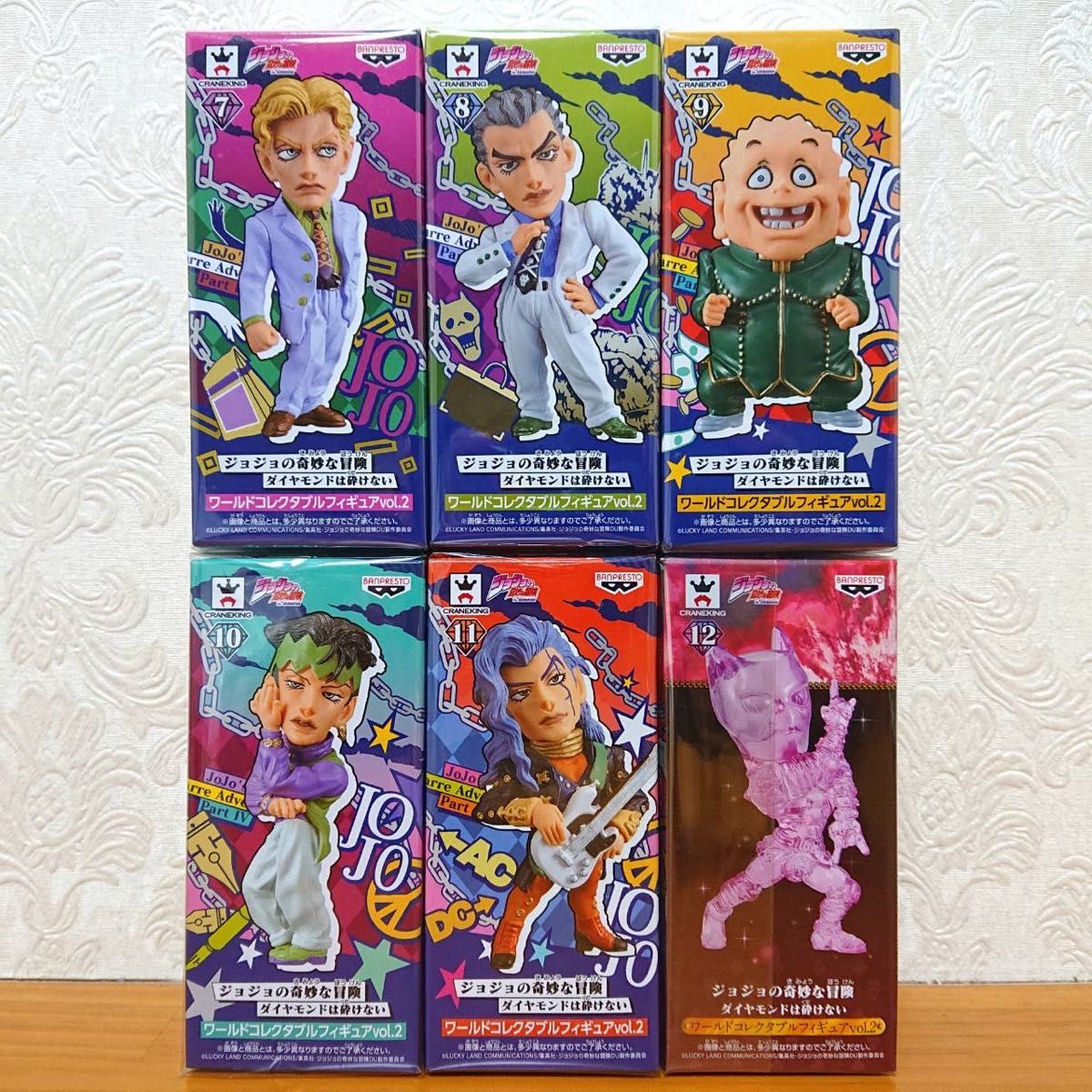 ジョジョの奇妙な冒険 ジョジョ JOJO ワールドコレクタブルフィギュア ワーコレ 正規品 プライズ 新品未開封 15個セット