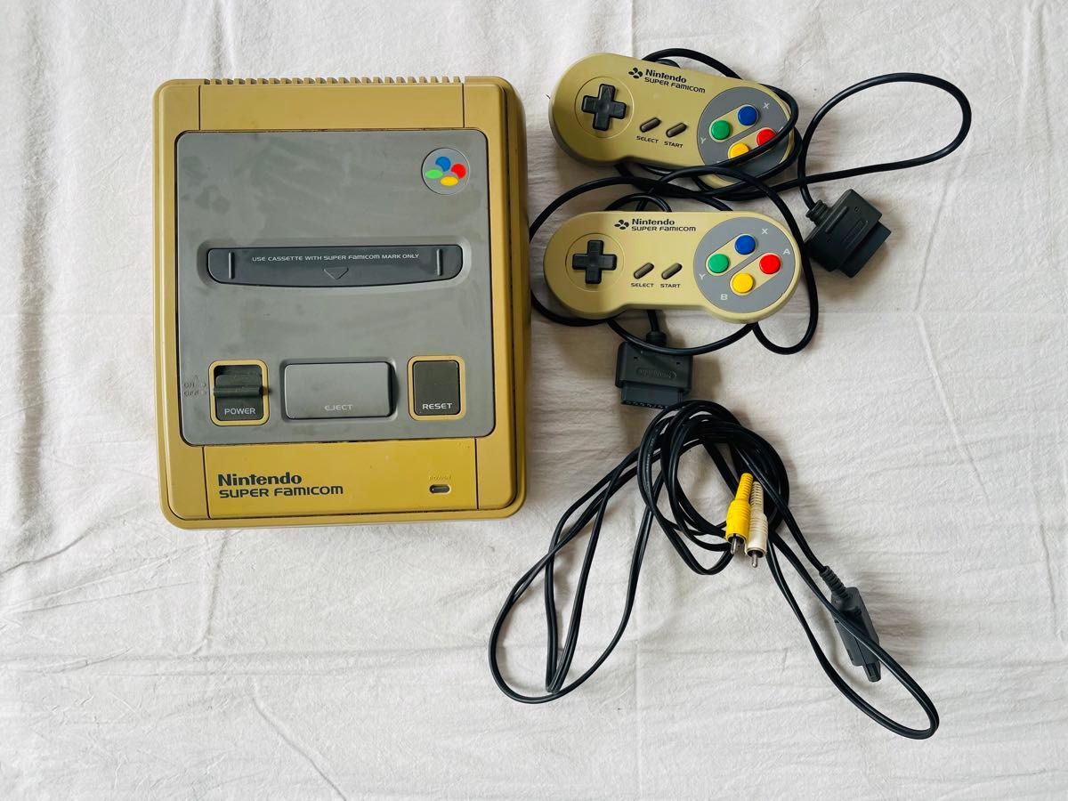 中古品 Nintendo 任天堂 スーパーファミコン 本体 一式 ニンテンドー