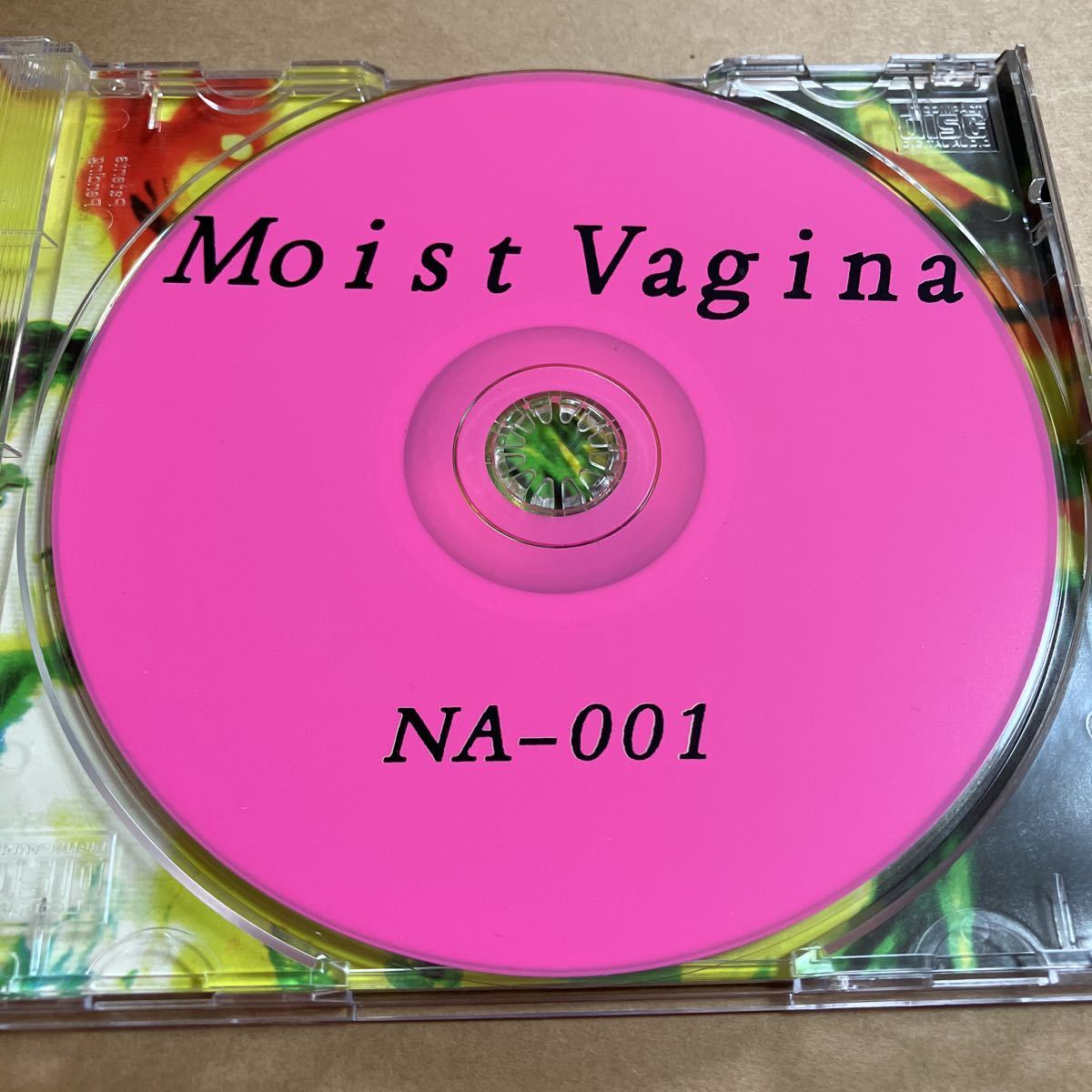 CD NIRVANA / MOIST VAGINA GENOCIDE001 ニルヴァーナ ジャケット薄い折れ跡 盤面キズ多い_画像3