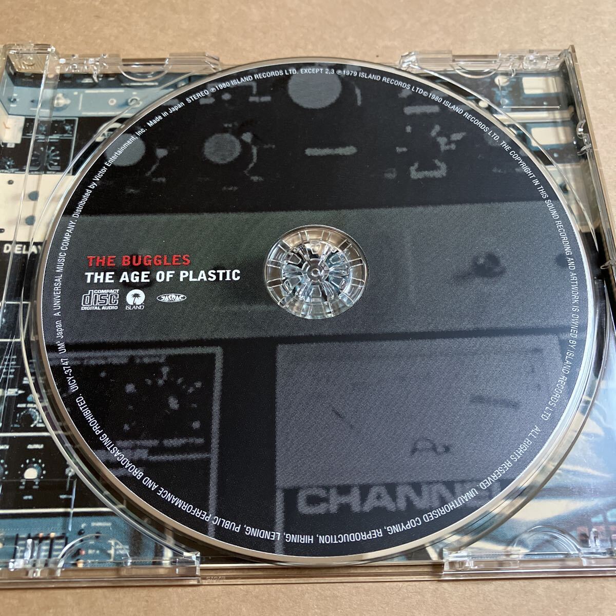 CD BUGGLES / ラジオスターの悲劇＋３UICY3747 THE AGE OF PLASTIC バグルス 帯、ライナー傷み ケースにすれあり_画像3