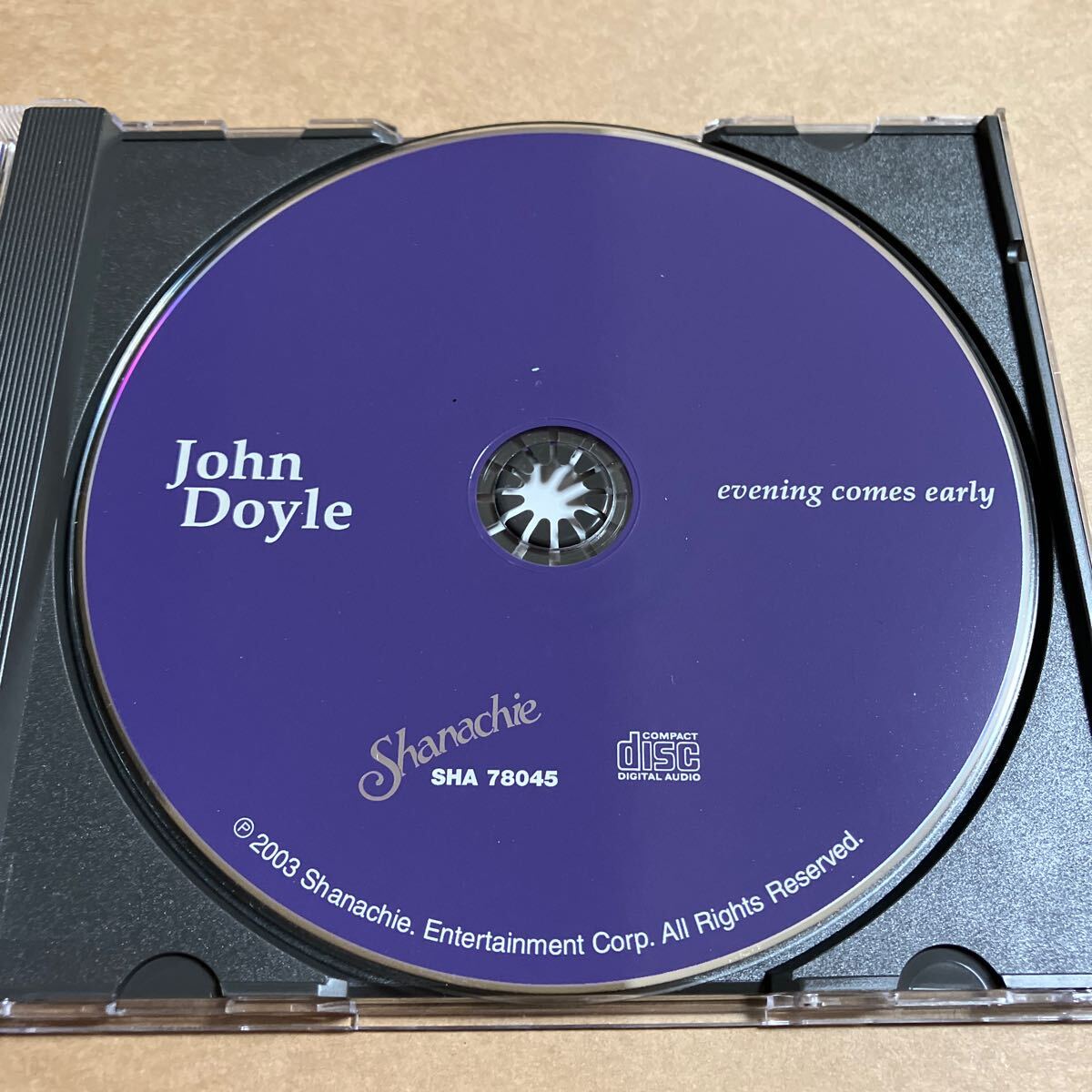 CD JOHN DOYLE / イヴニング・カムズ・アーリー TRCD0145 ジョン・ドイル EVENING COMES EARLY アイリッシュ IRISH アイルランド_画像3