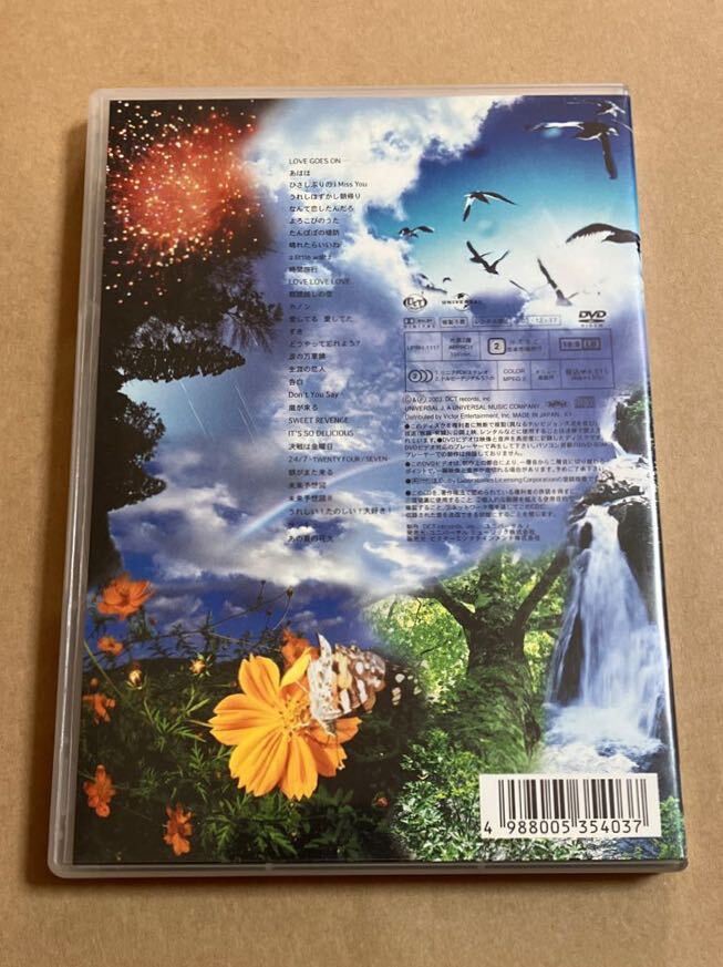 DVD+CD DREAMS COME TRUE / 史上最強の移動遊園地 WONDERLAND 2003 初回限定盤 ケーススレ ライナー傷みあり_画像2