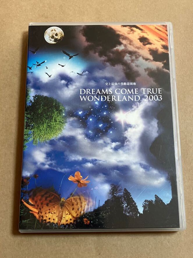 DVD+CD DREAMS COME TRUE / 史上最強の移動遊園地 WONDERLAND 2003 初回限定盤 ケーススレ ライナー傷みあり_画像1