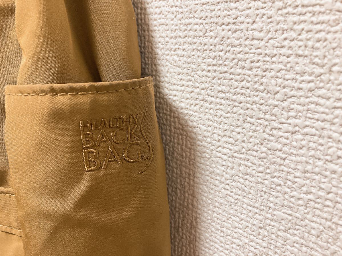 訳アリ★美品★定価1.6万★Healthy Back Bag/ヘルシーバックバッグ★ボディバッグ★Mサイズ★ローデン/茶/ブラウン★メンズ/レディース