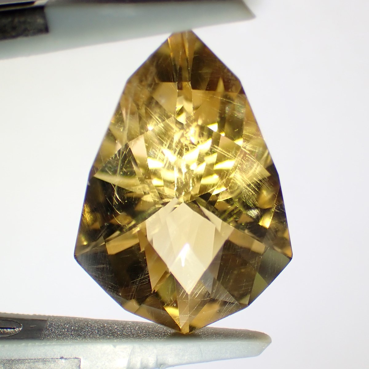 【非加熱/動画有】大粒 10.75ct シトリン ルース 1Pc【新品】品番:2403201_画像4