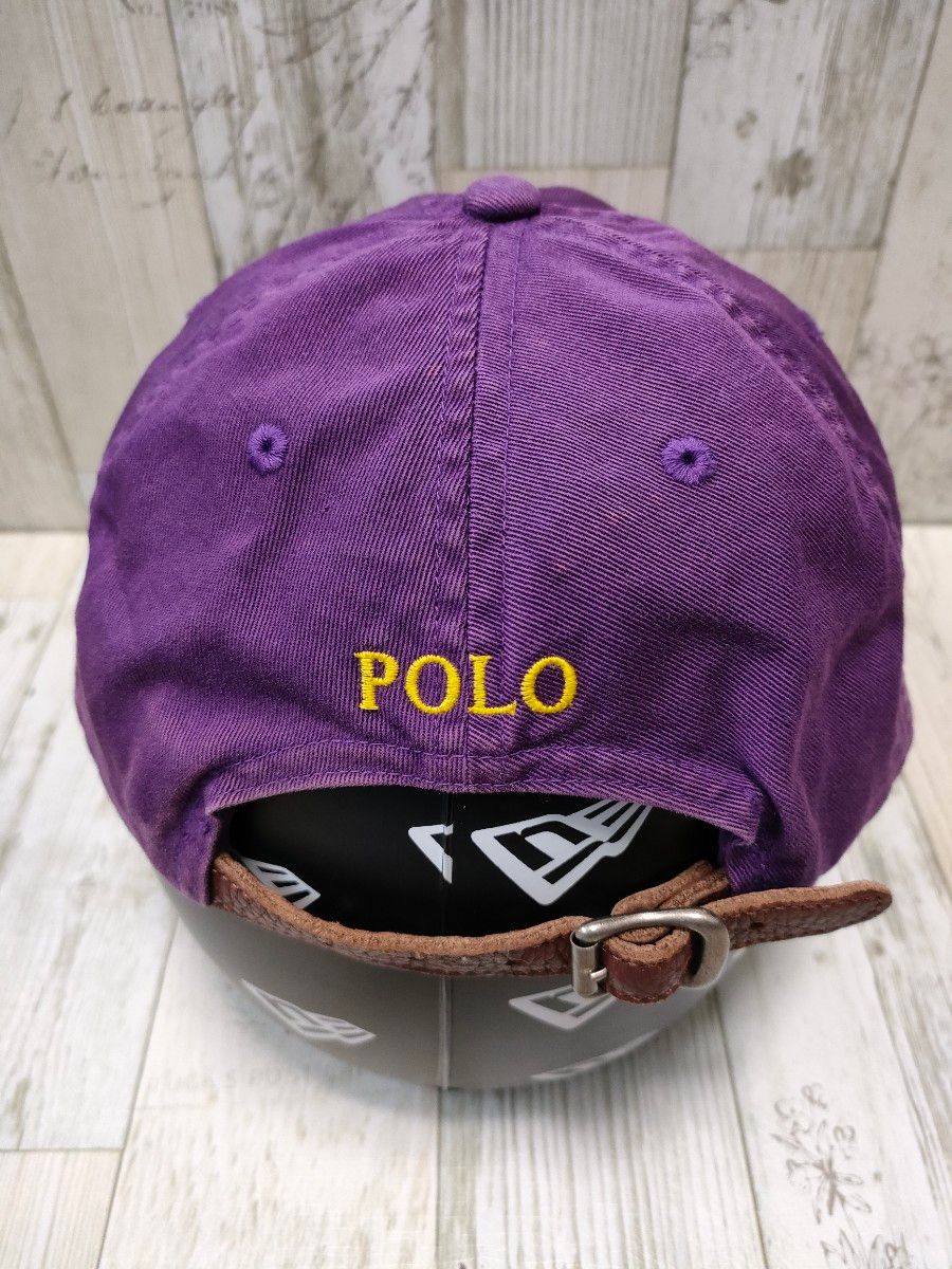 Ralph Lauren POLO パープルキャップ ONEサイズ ポロラルフローレン パープル キャップ POLO RALPH LAUREN