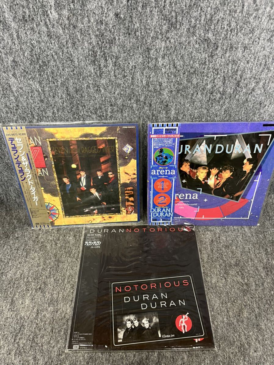 洋楽LPレコード まとめセット デュランデュラン DURAN DURAN ザ・パワー・ステーション THE POWER STATION UKロック rock 帯付LP _画像5