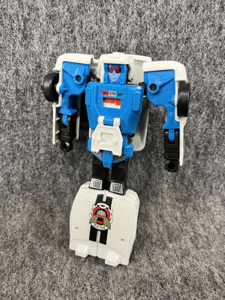 HASBRO ハズブロ パトカー 変形ロボット トランスフォーマー 1987年当時物玩具ビンテージ 昭和レトロ TAKARA タカラ 車 police_画像8