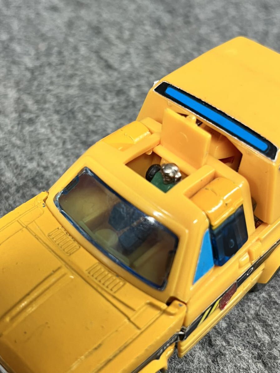 タカラ TAKARA ダイアクロン トヨタ TOYOTA ハイラックス HILUX 変形カーロボット No.05 ミニカー 当時物玩具 昭和レトロビンテージ_画像9