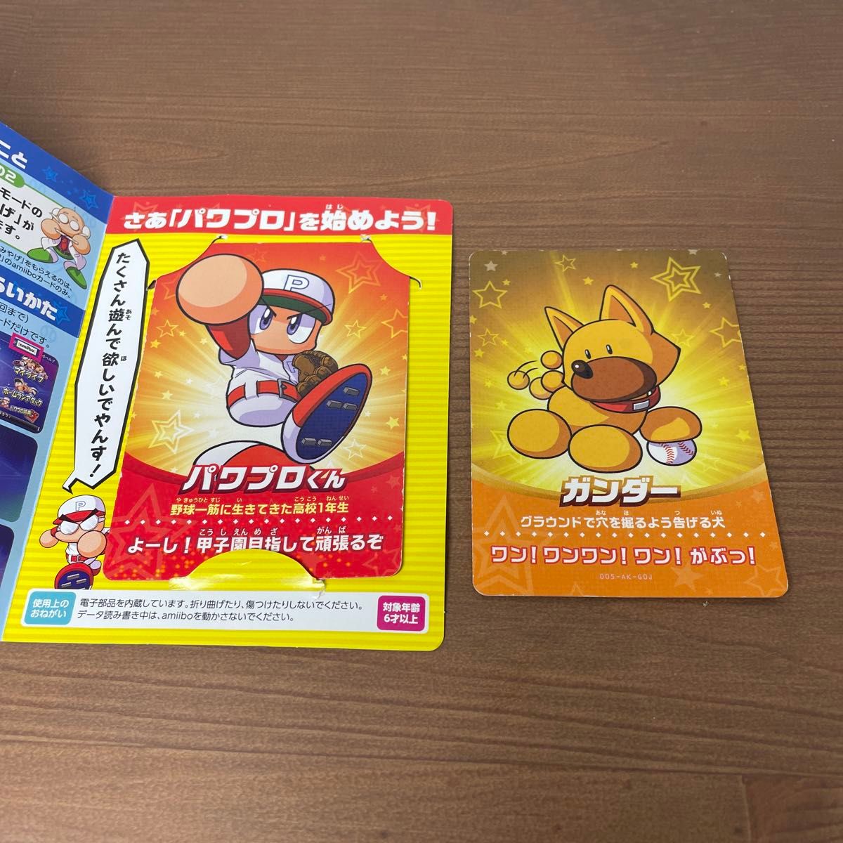 実況パワフルプロ野球 amiiboカード パワプロくん ガンダー