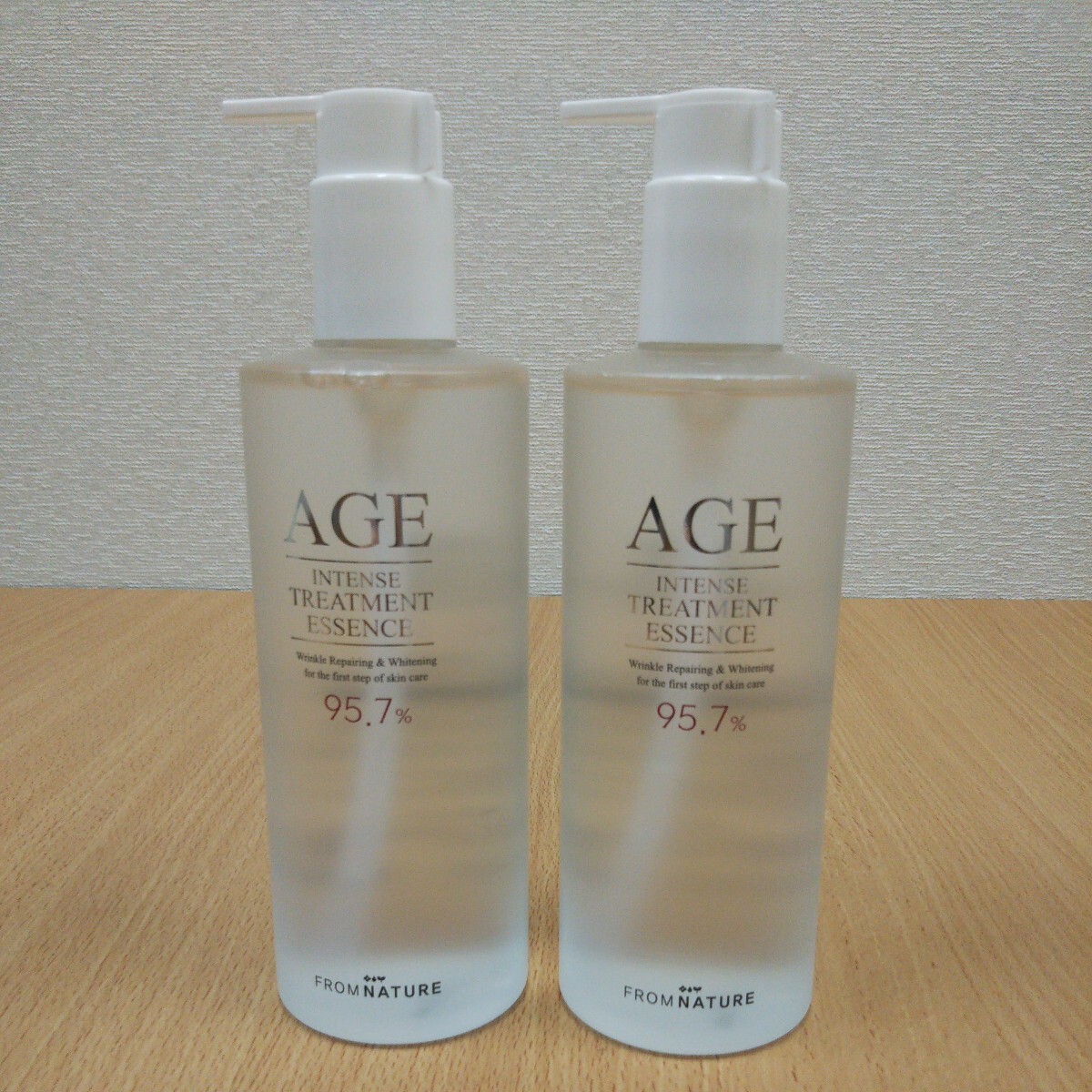 フロムネイチャー AGE インテンス トリートメントエッセンス 化粧水 340ml ２本 おまけ付♪ _画像5