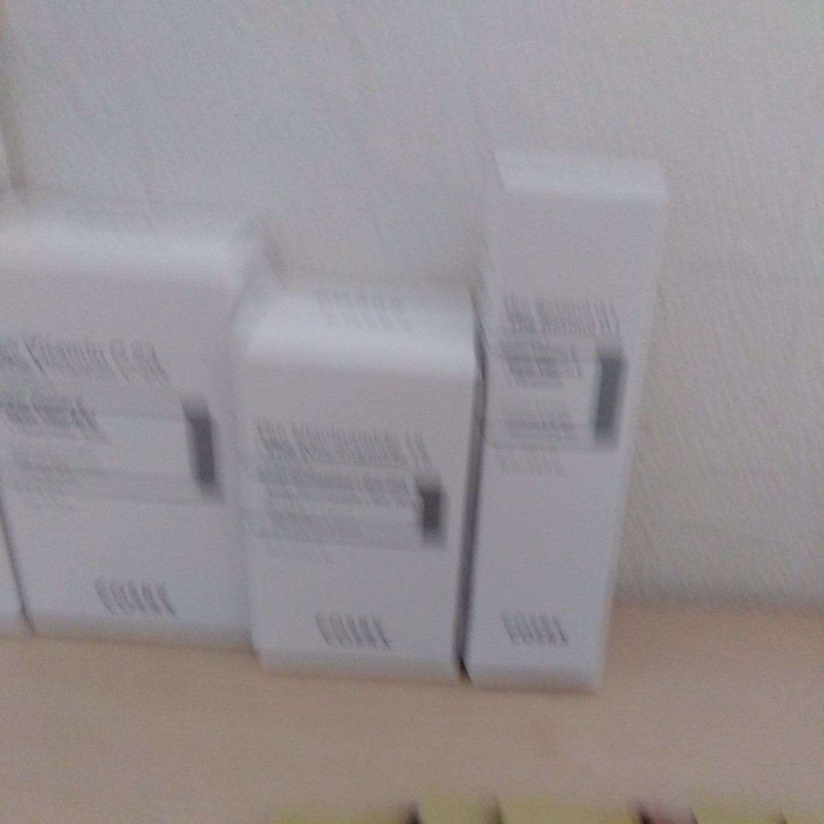CORSX ペプチドスキンブースター、ビタミンC23セラム、レチノール0.1クリーム、ナイアシンアミド15セラム、フルフィットシートマスク５枚