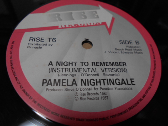 １２”　PAMELA　NIGHTINGALE／A NIGHT　TO REMEMBER_画像5