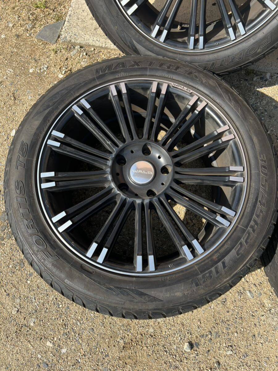 希少　高級　22インチ　305/45R22 4本　WALD RENOVATION R11C ヴァルド　レノヴァティオ　PCD150 10J タンドラ　レクサスLX570 ランクル200_画像2