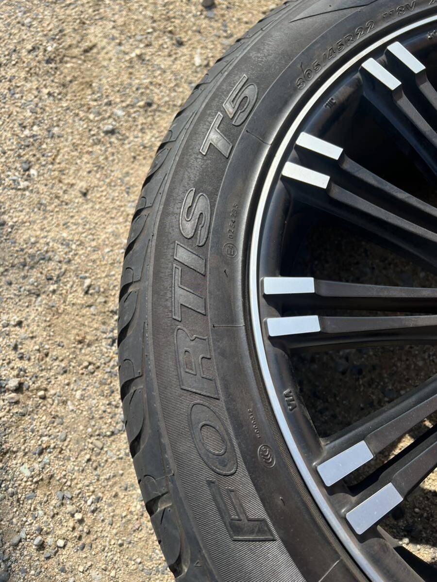 希少　高級　22インチ　305/45R22 4本　WALD RENOVATION R11C ヴァルド　レノヴァティオ　PCD150 10J タンドラ　レクサスLX570 ランクル200_画像7