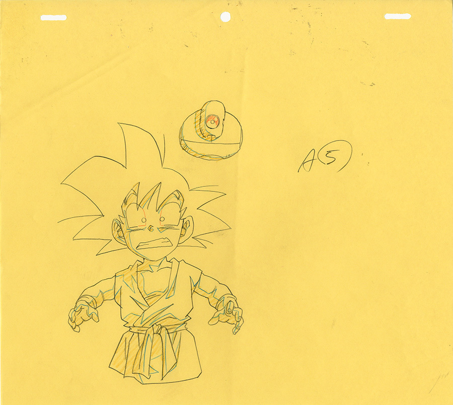 4　ドラゴンボール　原画　　　　　　　　　　　　　　　　　　　　　　　　　　　　　　　　　　（検索　設定資料　セル画_画像5