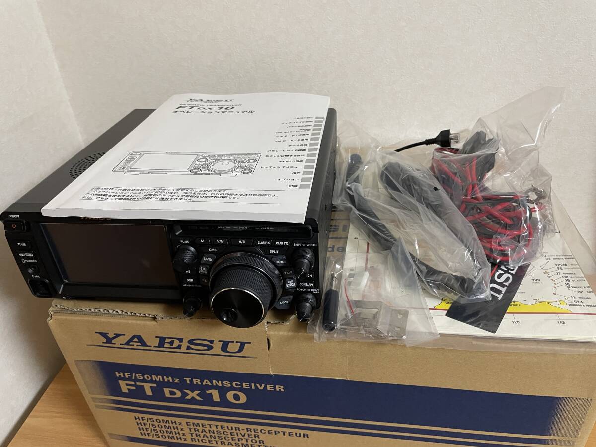 FTDX10 YAESU Yaesu приемопередатчик 100W машина б/у ( с гарантией )