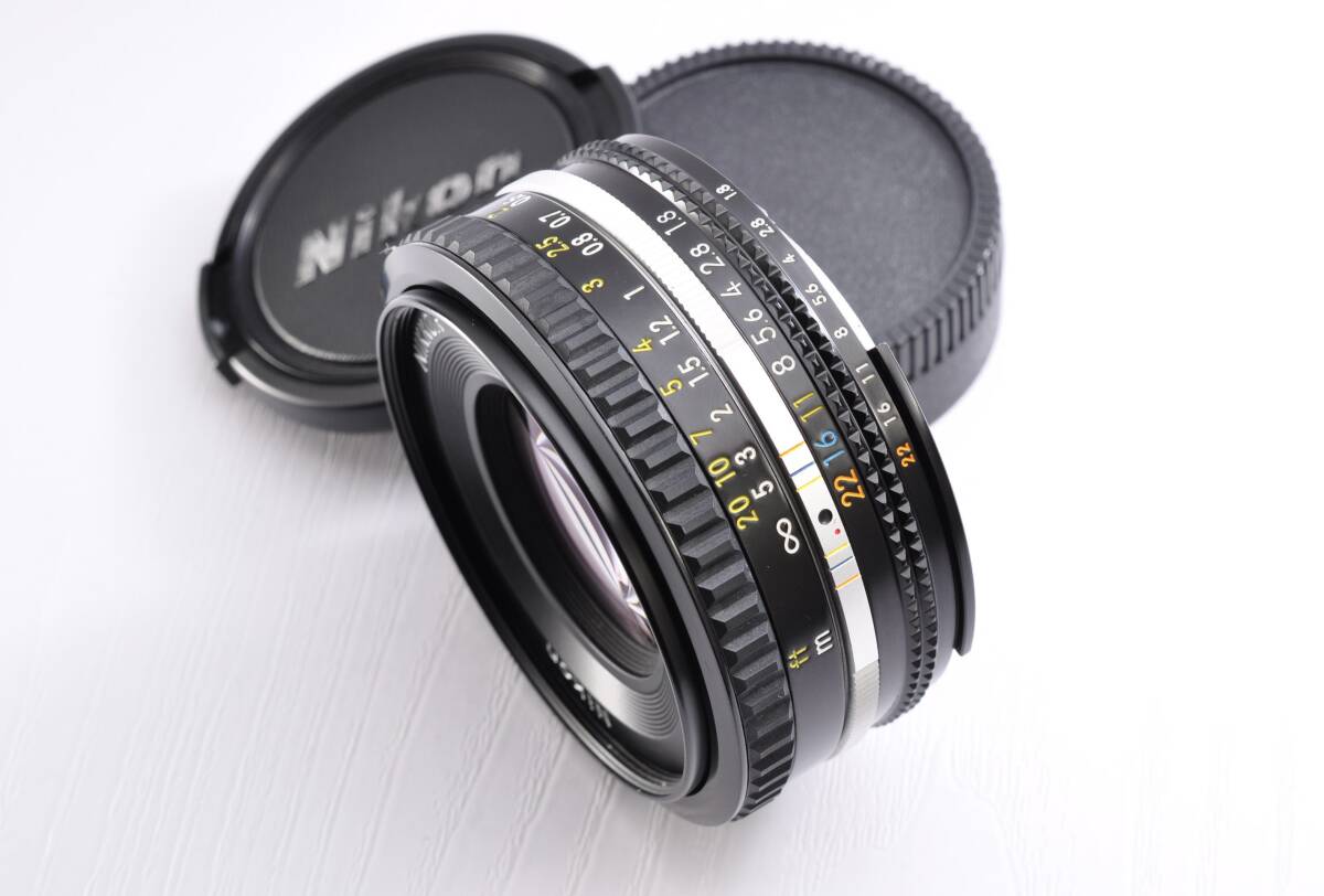 Nikon Ai-S NIKKOR 50mm F1.8　50/1:1.8　ニコン　AISニッコール　MFレンズ　#1303_画像1
