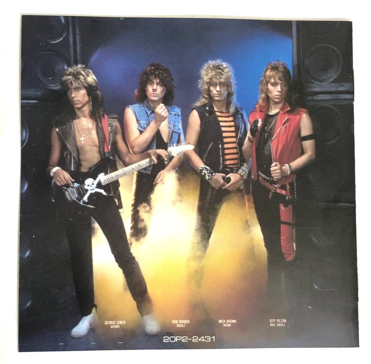 中古CD【Dokken ドッケン/Toouh And Nail トゥースアンドネイル】帯付 1984年◆WEA MUSIC 20P2 2431 旧規格◇LAメタル ヘビーメタル_画像5