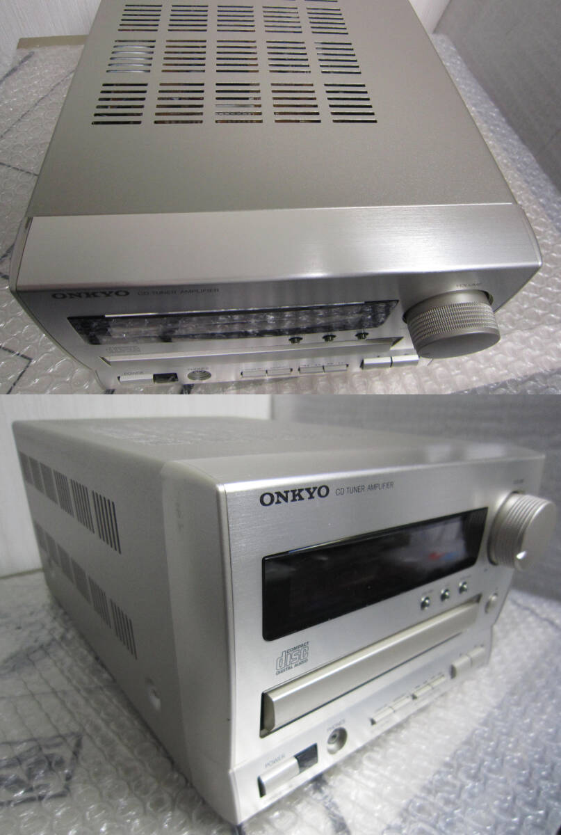 ☆ ONKYO オンキョー CDチューナーアンプ CR-185 リモコン RC-292S ☆_画像3