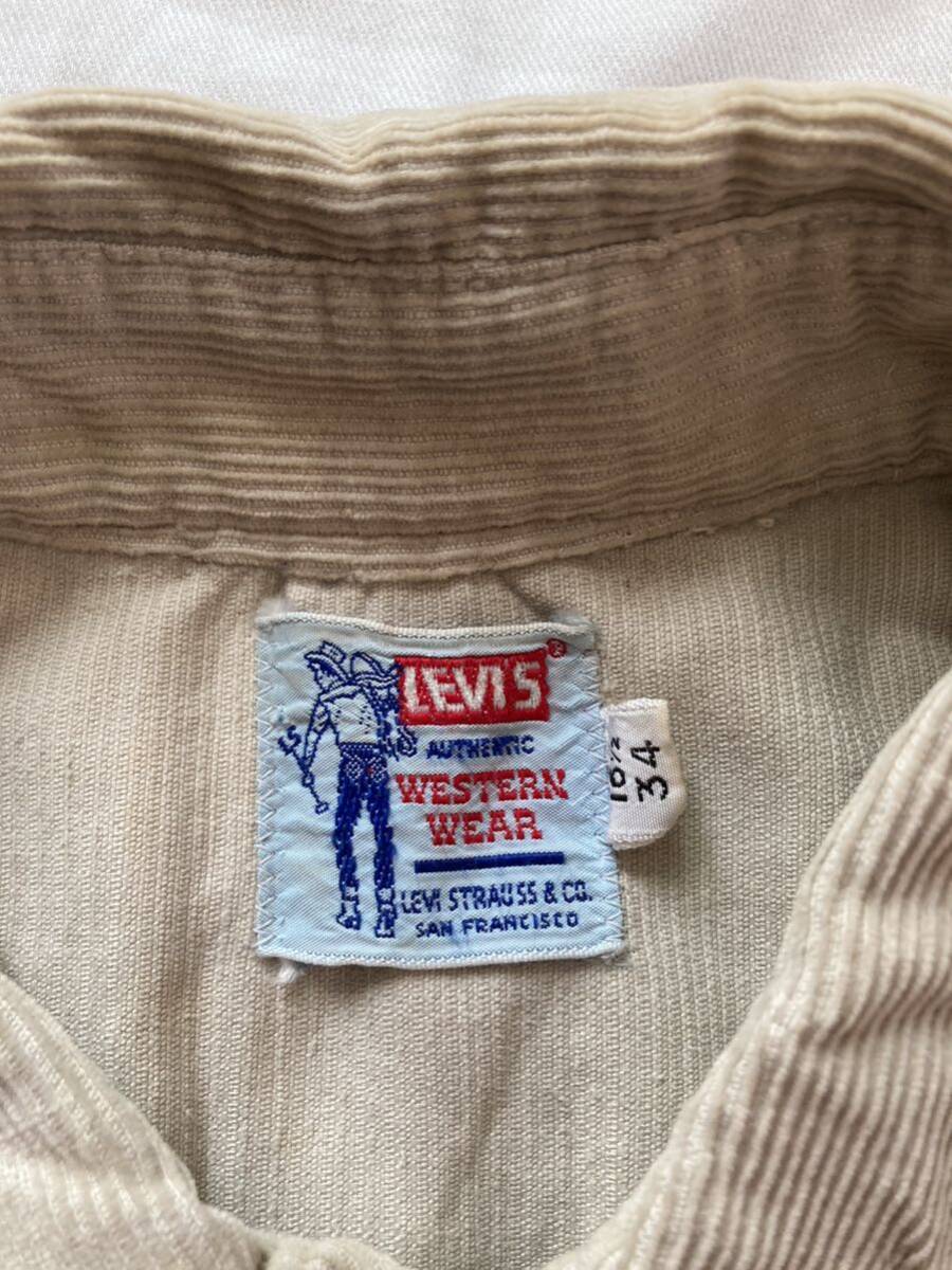 スペシャルヴィンテージ 60s リーバイス サドルマンタグ ピケウエスタンシャツ Levi's 古着 ビンテージ ヴィンテージ 長袖シャツ Big E