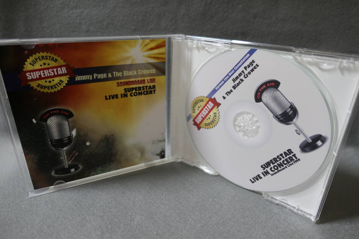 【中古CD-R】Jimmy Page & The Black Crowes ジミー・ペイジ&ブラック・クロウズ SUPERSTAR LIVE IN CONCERT / SOUNDBOARD LIVE FROM 1999_画像3