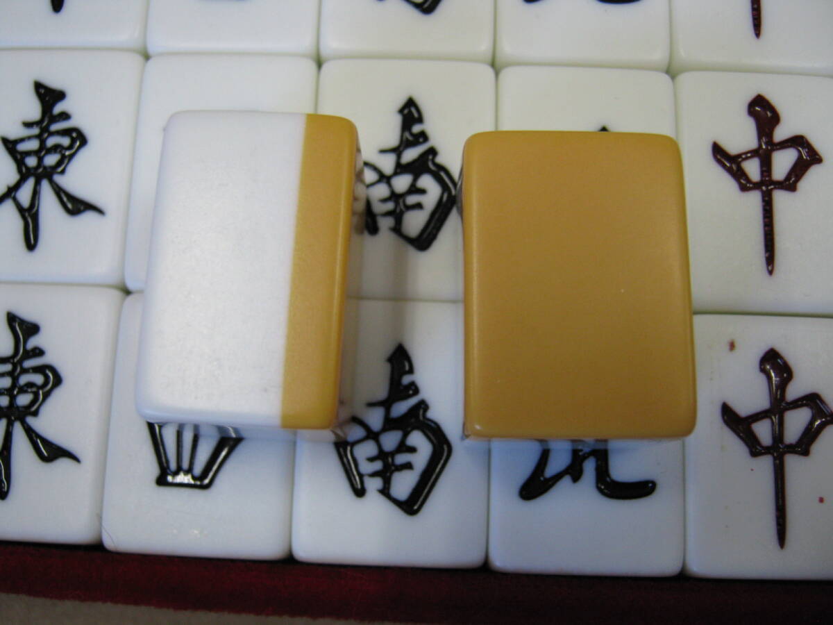 P02 secondhand goods mah-jong pie mah-jong . mah-jong mahjong JIAYU case attaching 