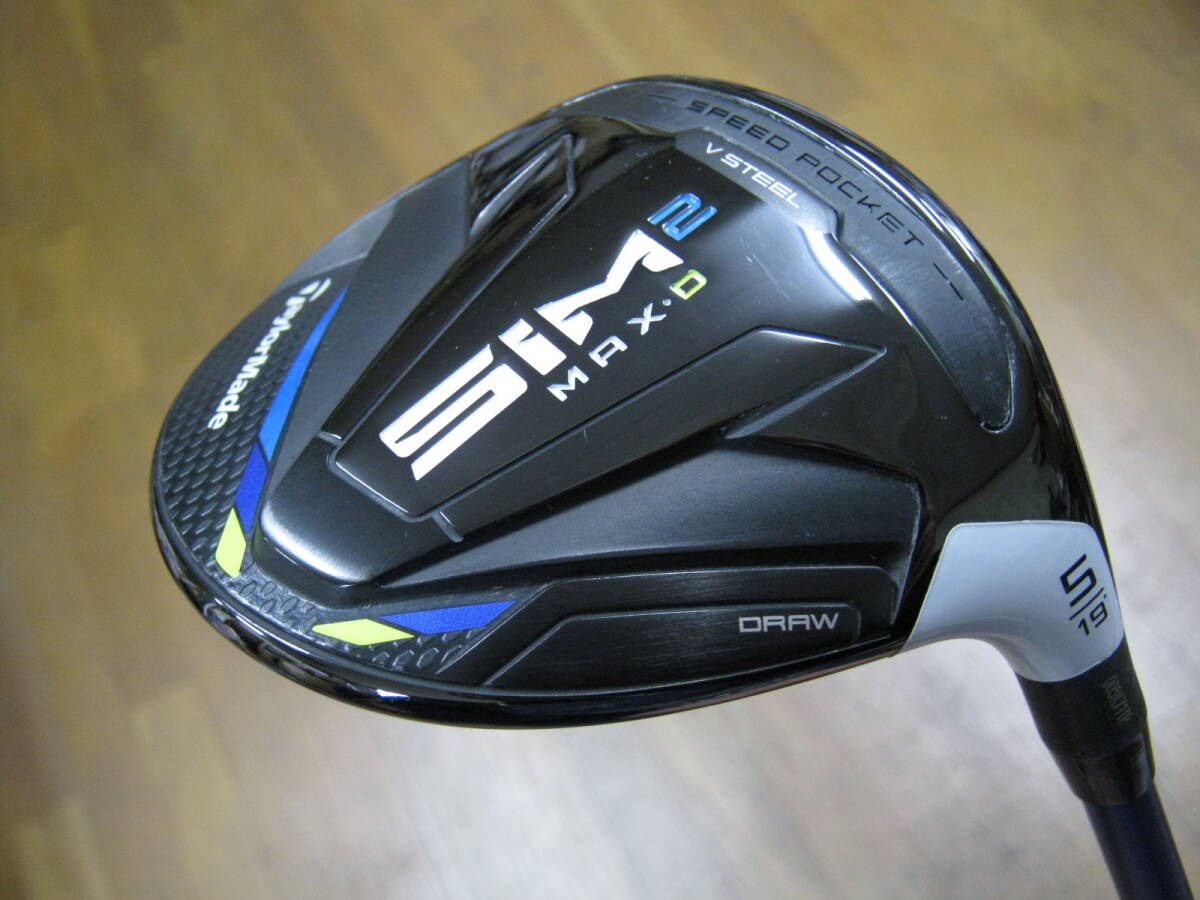 中古テーラーメイド　ＳＩＭ２　ＭＡＸ　Ｄ　５Ｗ　１９°グラファイトデザイン　ツアーＡＤ　ＶＲ－６　Ｓ　カーボンシャフト_画像4