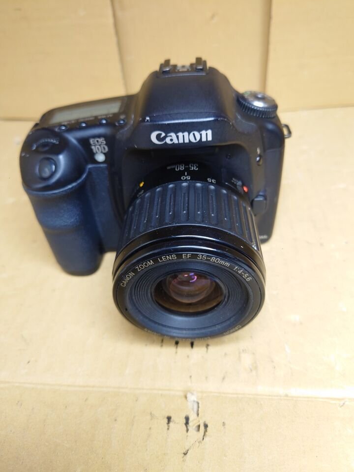 Canonキャノン EOS 10D デジタル一眼レフカメラ EF 35-80mm/4-5.6 BP-511A付 送料無料 ☆_画像6